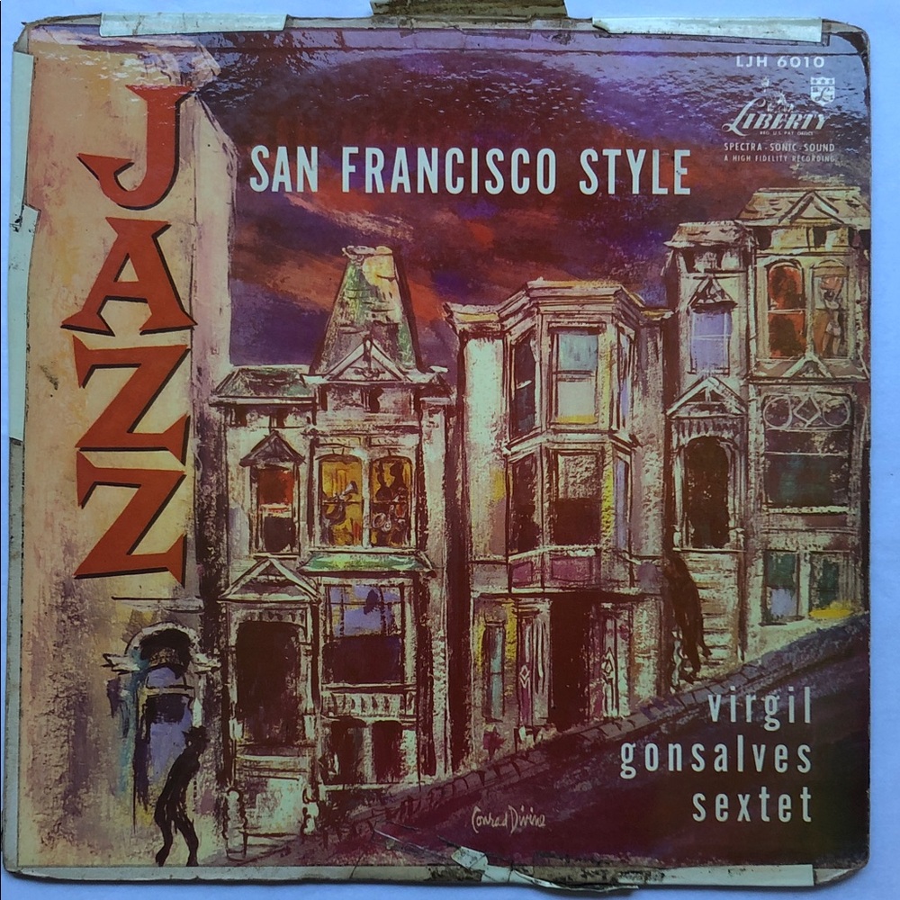 Virgil Gondalvez Group Vinyl Lp Record Album Jazz San Francisco Style